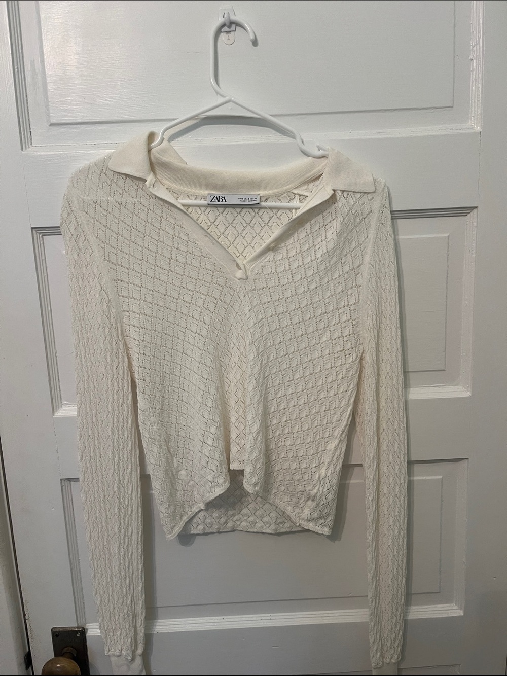 Zara Knit Long Sleeve Top